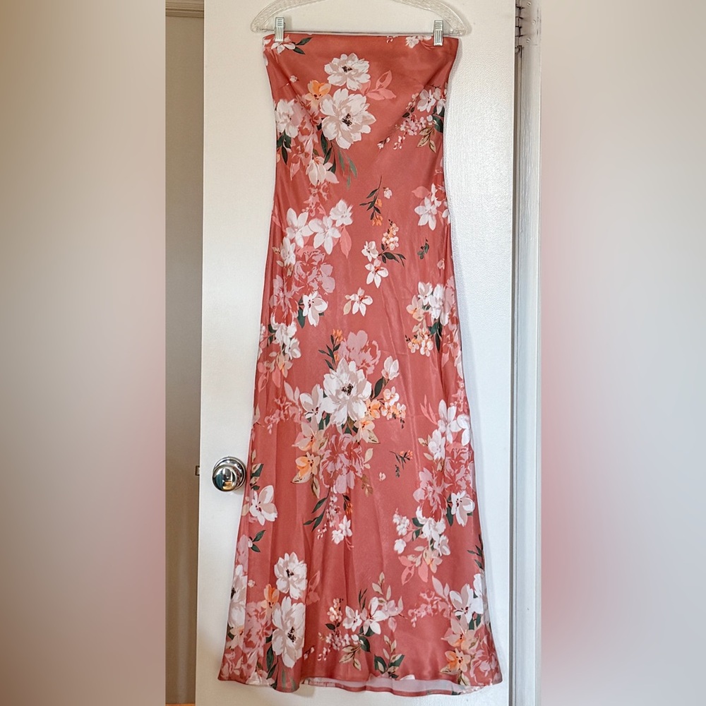 RESA Anna Slip in Terracotta Floral NWT | Size Medium | Wedding Guest